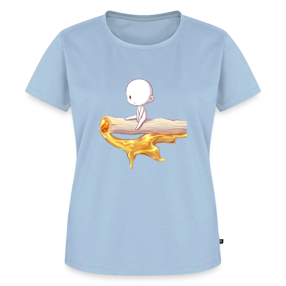 Chillin on a Joint Frauen Bio T-Shirt - Hellblau