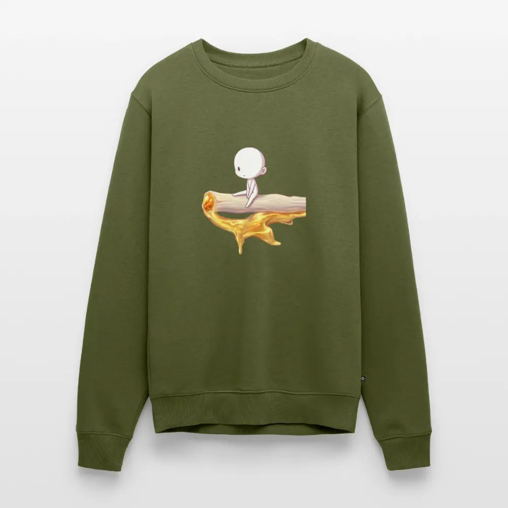 Chillin on a joint Sweatshirt - Khaki