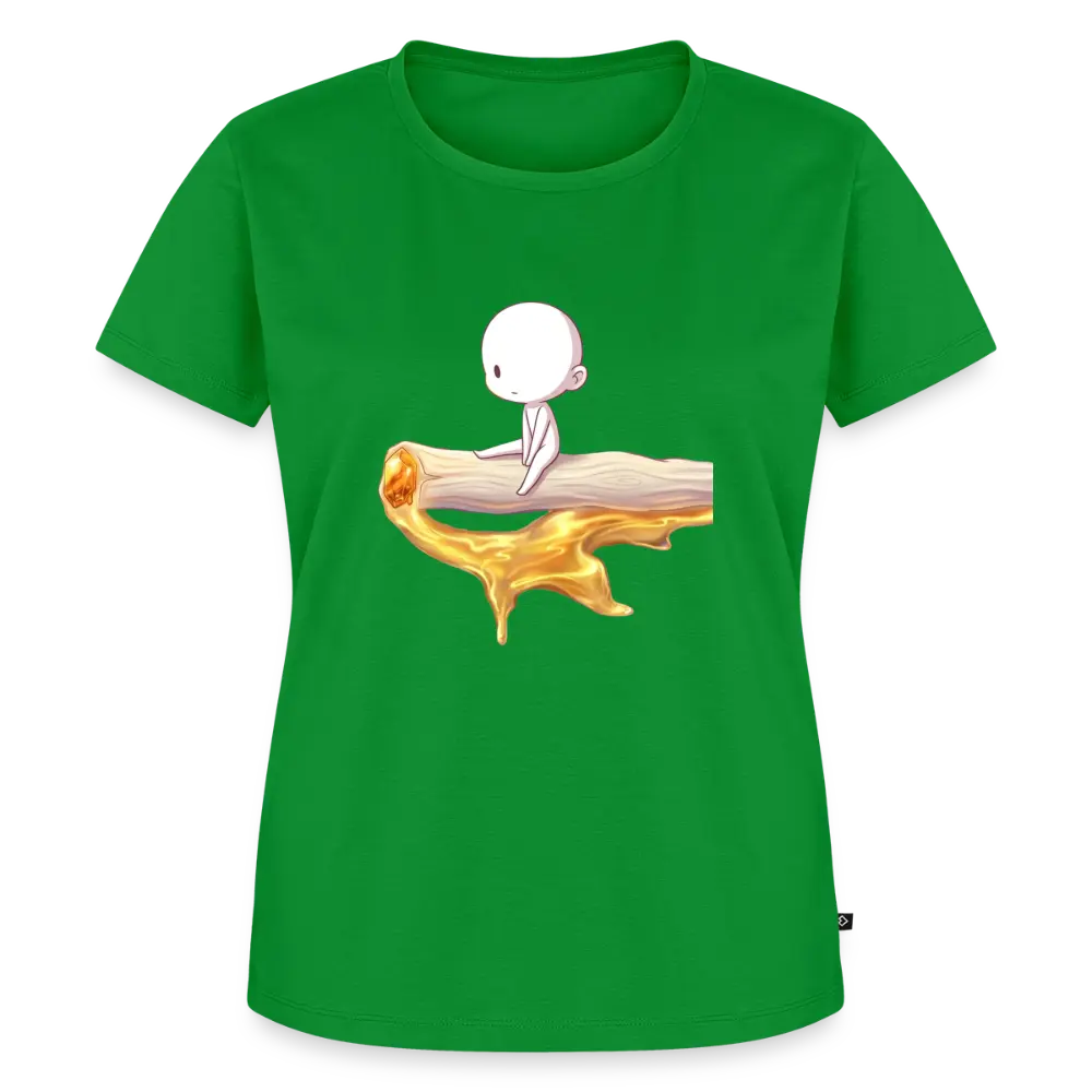 Chillin on a Joint Frauen Bio T-Shirt - Grün