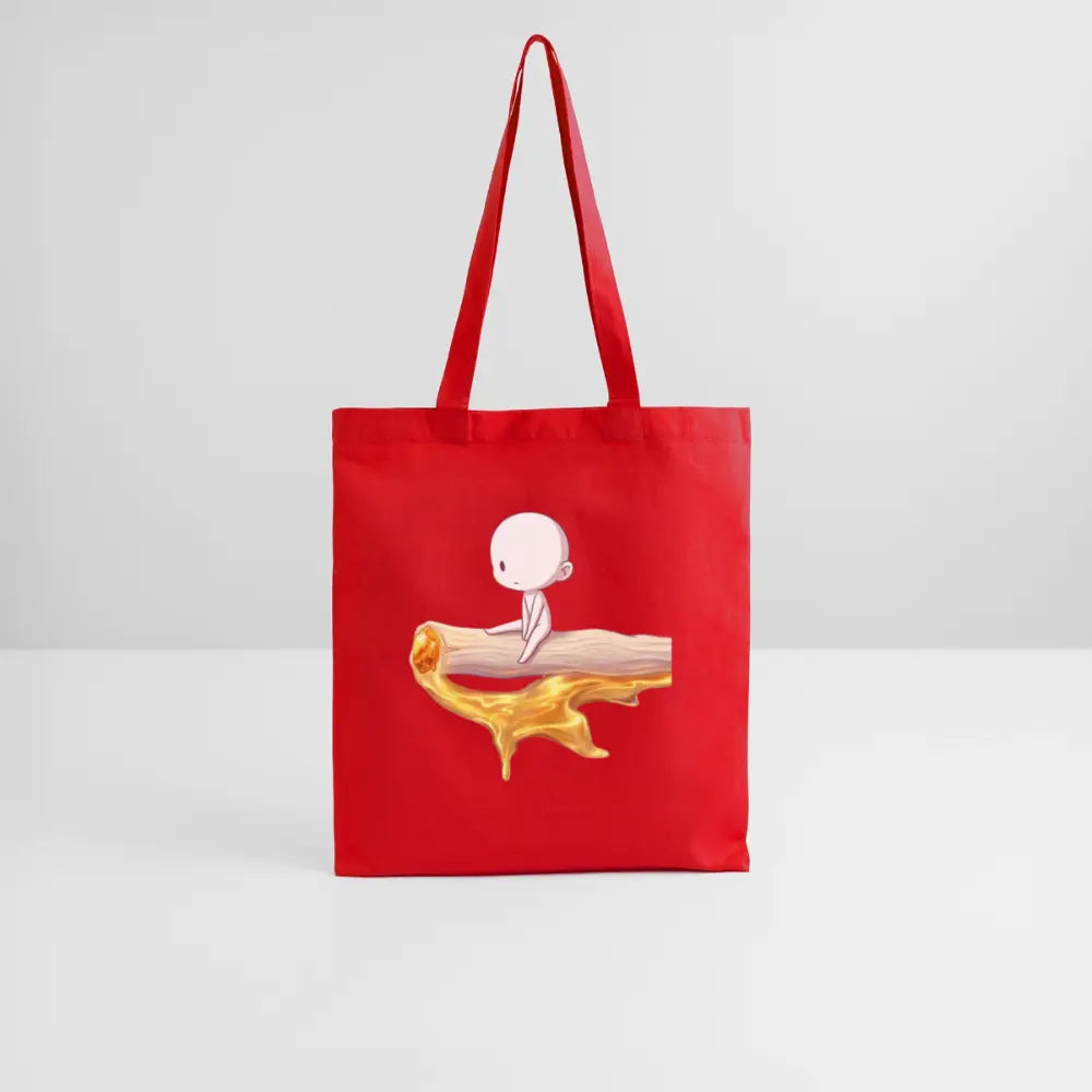 Chillin on a Joint Stoffbeutel - Rot