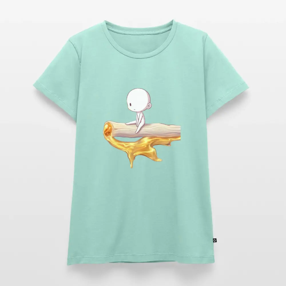 Chillin on a Joint Frauen Bio T-Shirt - Mint 