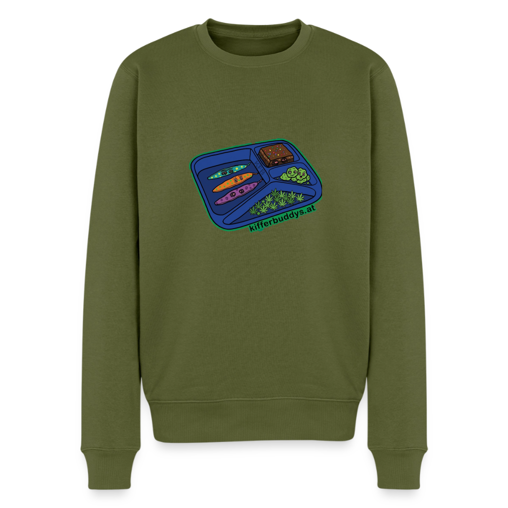 Unisex Bio Premium Pullover - Khaki