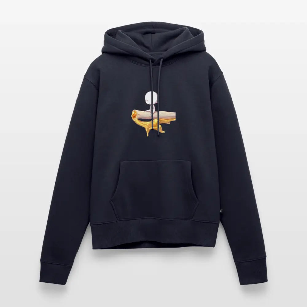 Chillin on a Joint Frauen Bio Hoodie - Navy