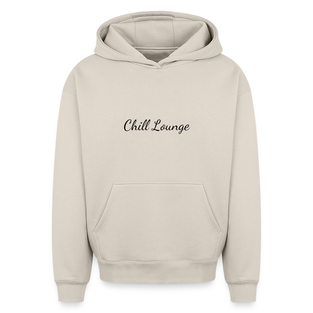 Chilllounge Special Oversized Heavyweight Unisex Hoodie - Beige