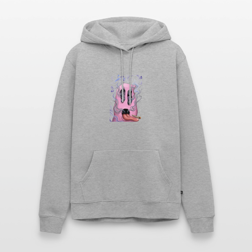 Ghostface Männer Premium Bio Hoodie - Grau meliert