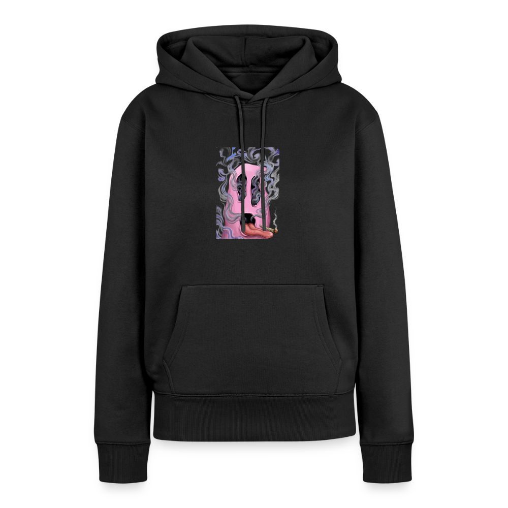 Ghostface Frauen Premium Hoodie - Schwarz