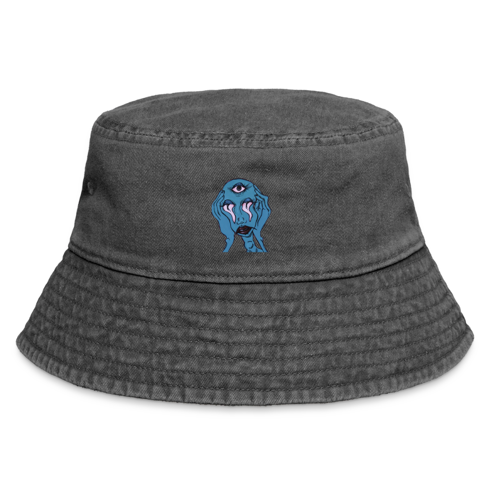 Der Fluch Vintage Bucket Hat - Vintage Schwarz