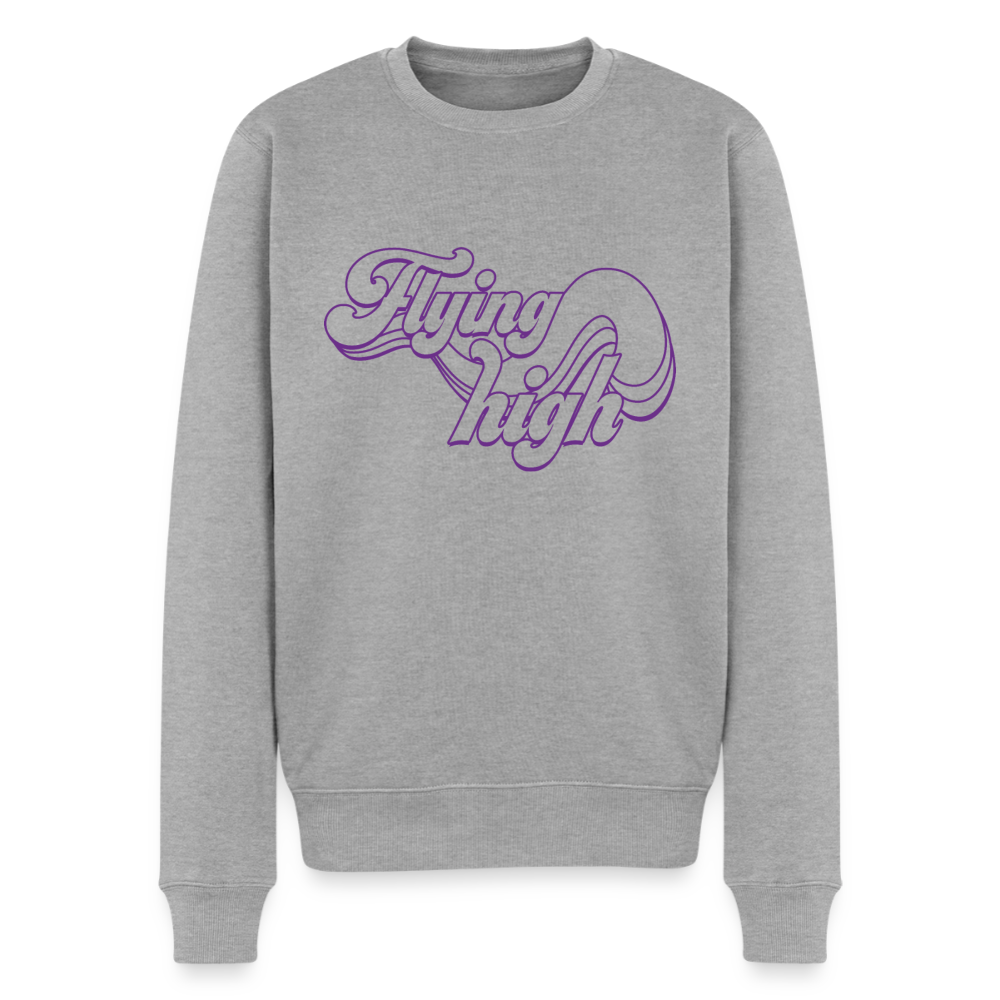 Flying High Bio Premium Pullover - Grau meliert