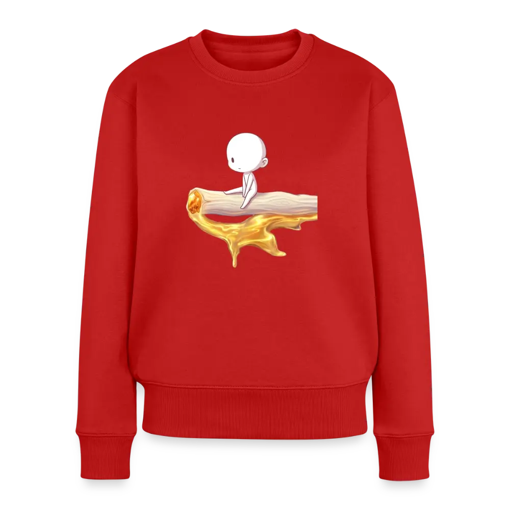 Chillin on a Joint Frauen Sweatshirt - Rot