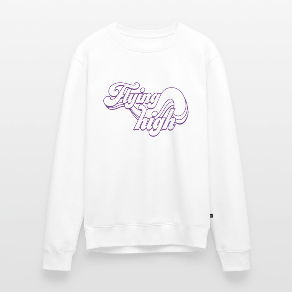 Flying High Bio Premium Pullover - Weiß