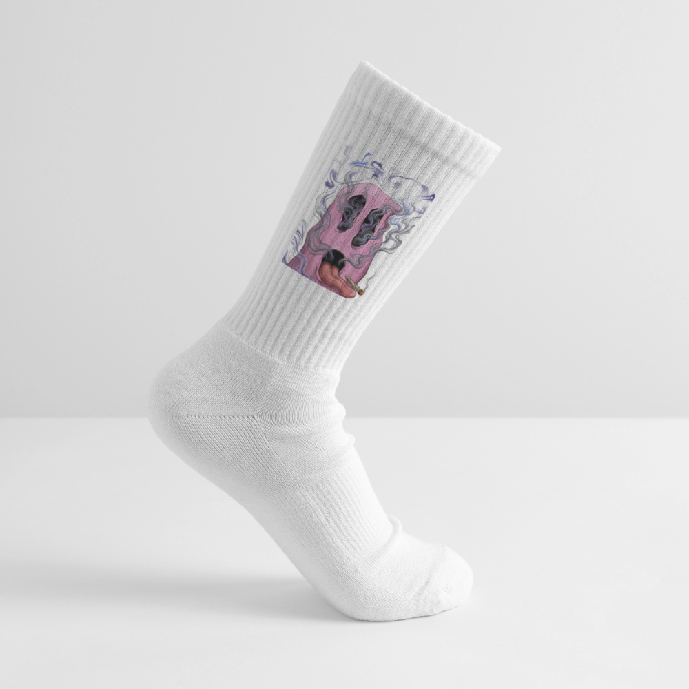 Ghostface Kiffer Socken - Weiß