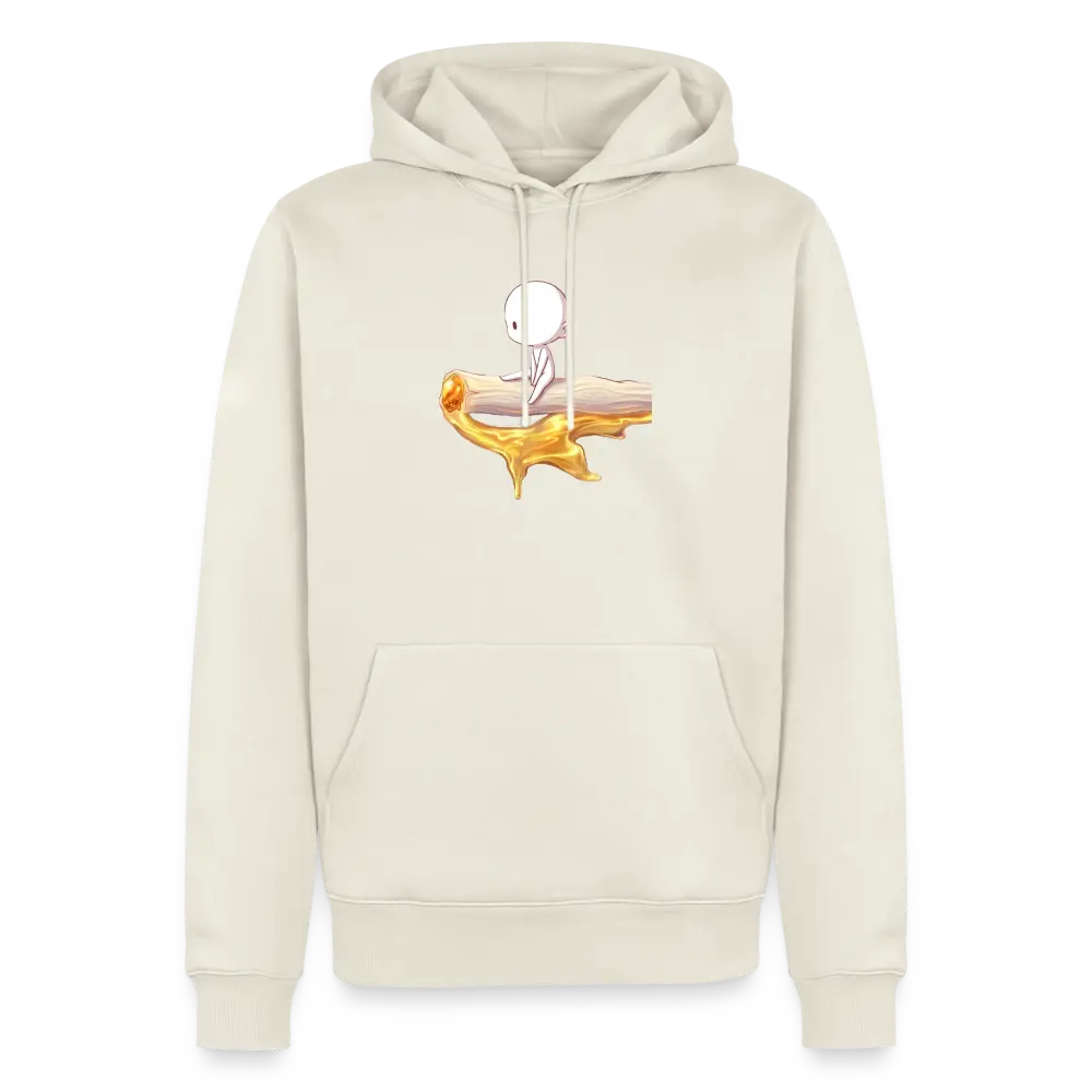 Chillin on a Joint Bio Hoodie - Naturweiß