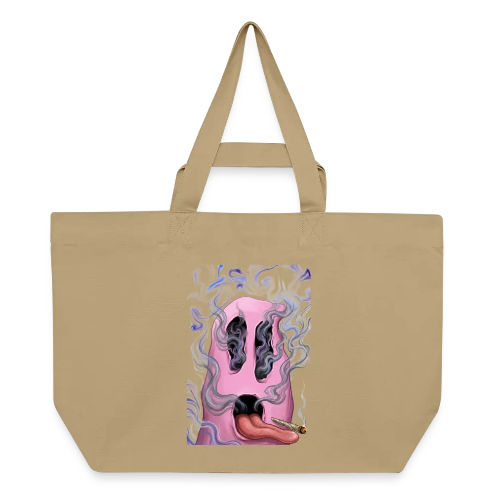 Ghostface Recycelte Shopping Bag - Karamell 