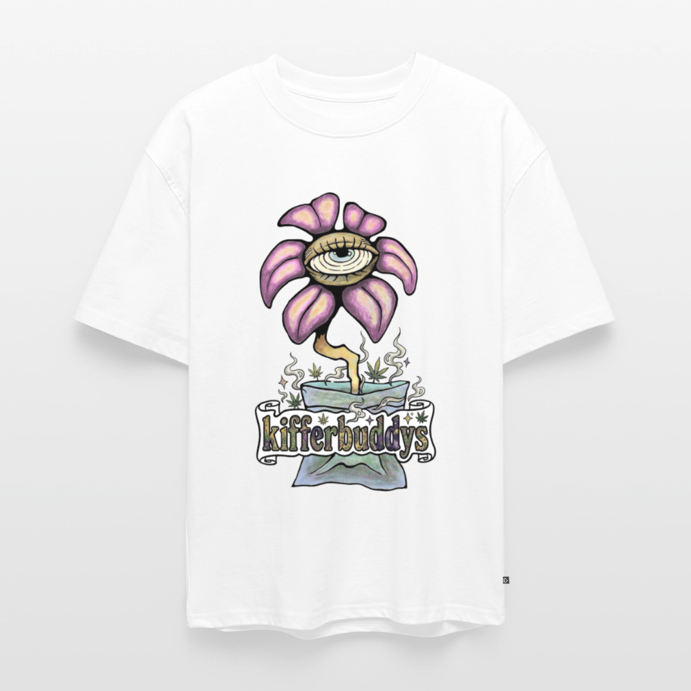 Unisex Premium Oversized Bio T-Shirt - Weiß