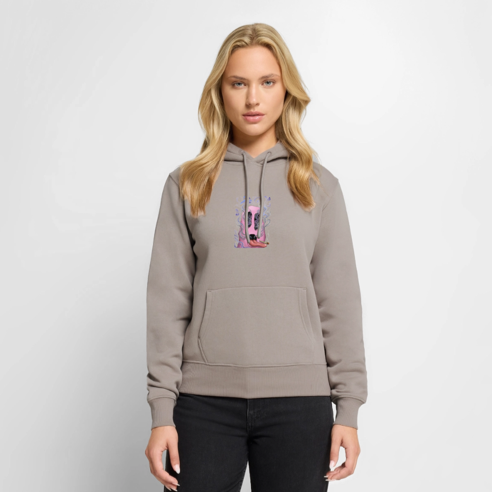Ghostface Frauen Premium Hoodie - Taupe
