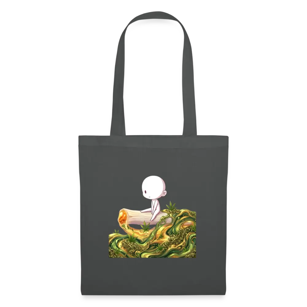 Chillin on a Joint Stoffbeutel - Graphite