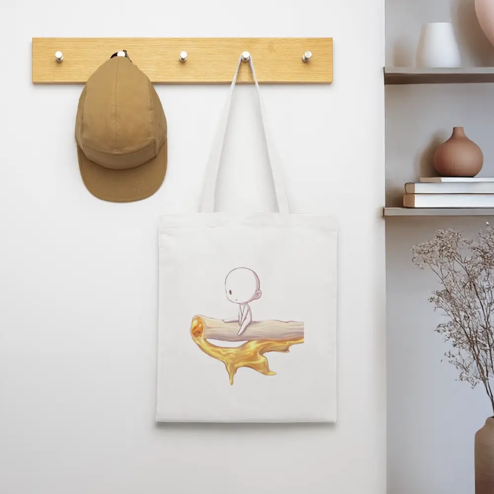 Chillin on a Joint Stoffbeutel - Weiß