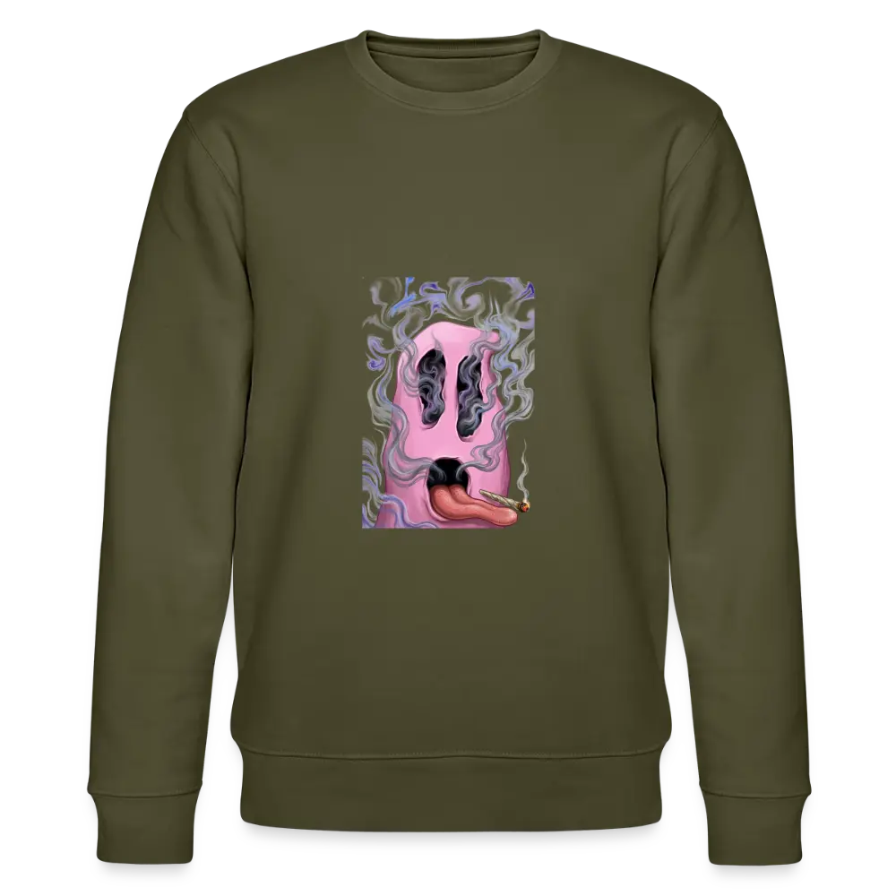 Ghostface Unisex Bio-Sweatshirt - Khaki