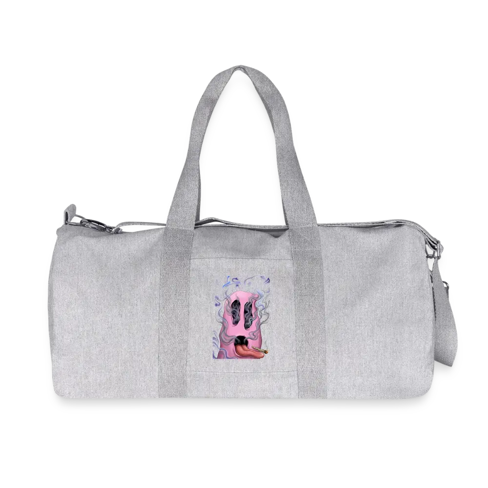 Ghostface recycelte Canvas Duffle Bag - Grau meliert