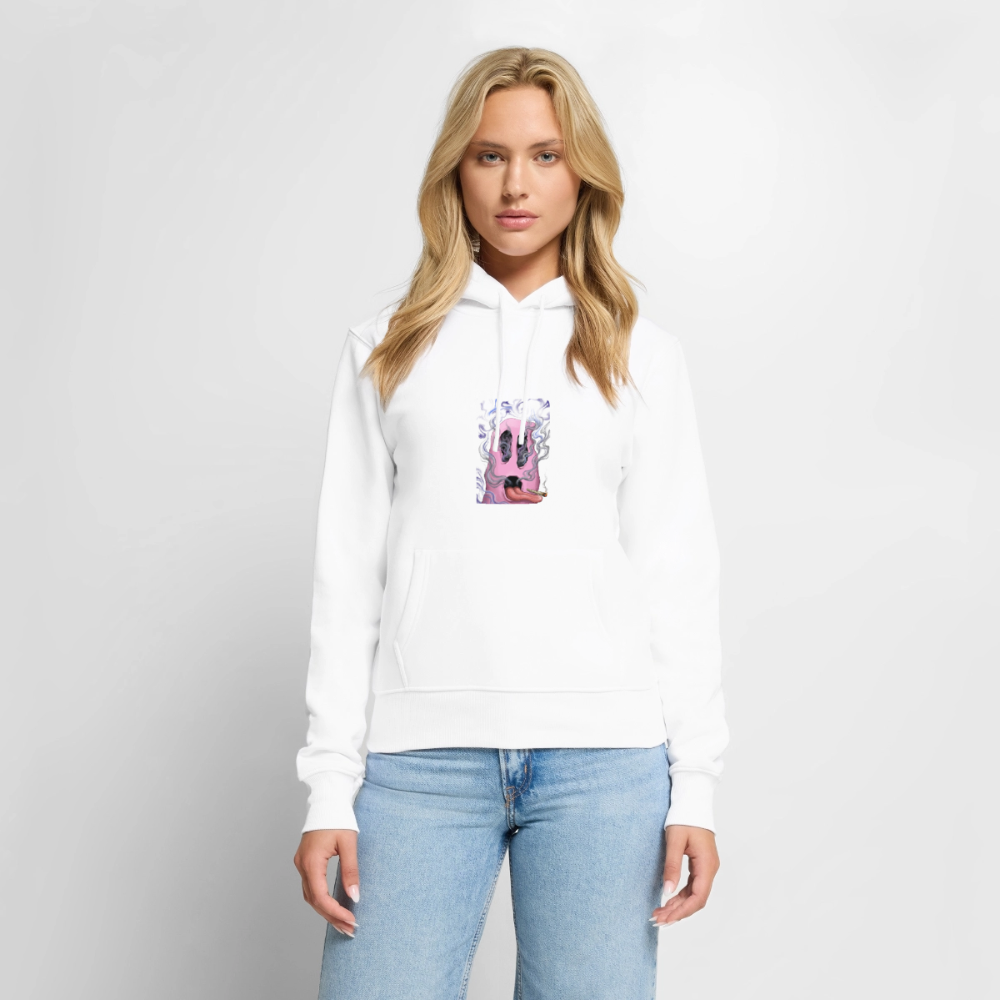 Ghostface Frauen Premium Hoodie - Weiß