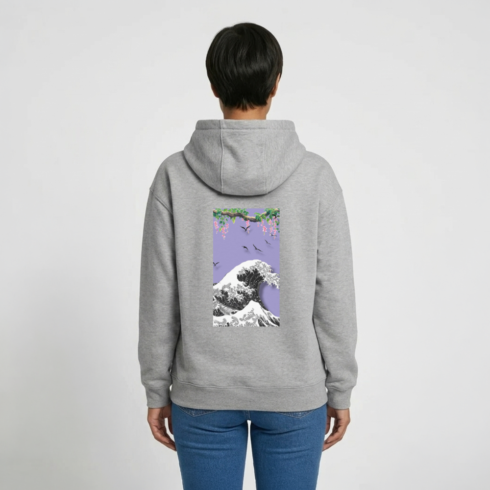 Chilllounge Special Oversized Heavyweight Unisex Hoodie - Grau meliert