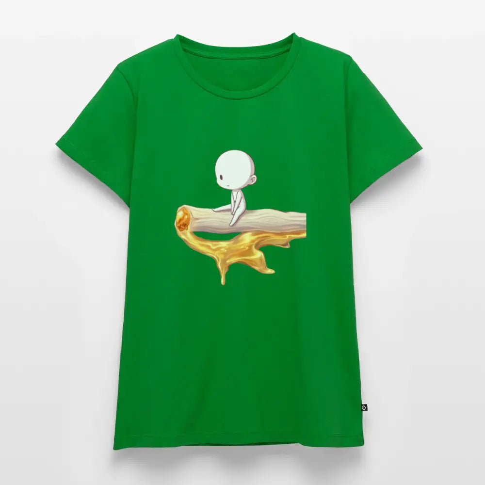 Chillin on a Joint Frauen Bio T-Shirt - Grün