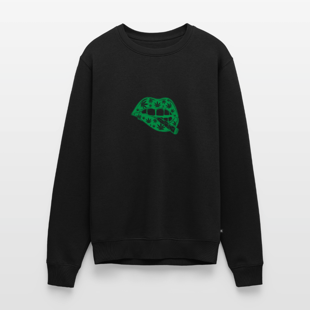Unisex Relaxed Premium Pullover - Schwarz