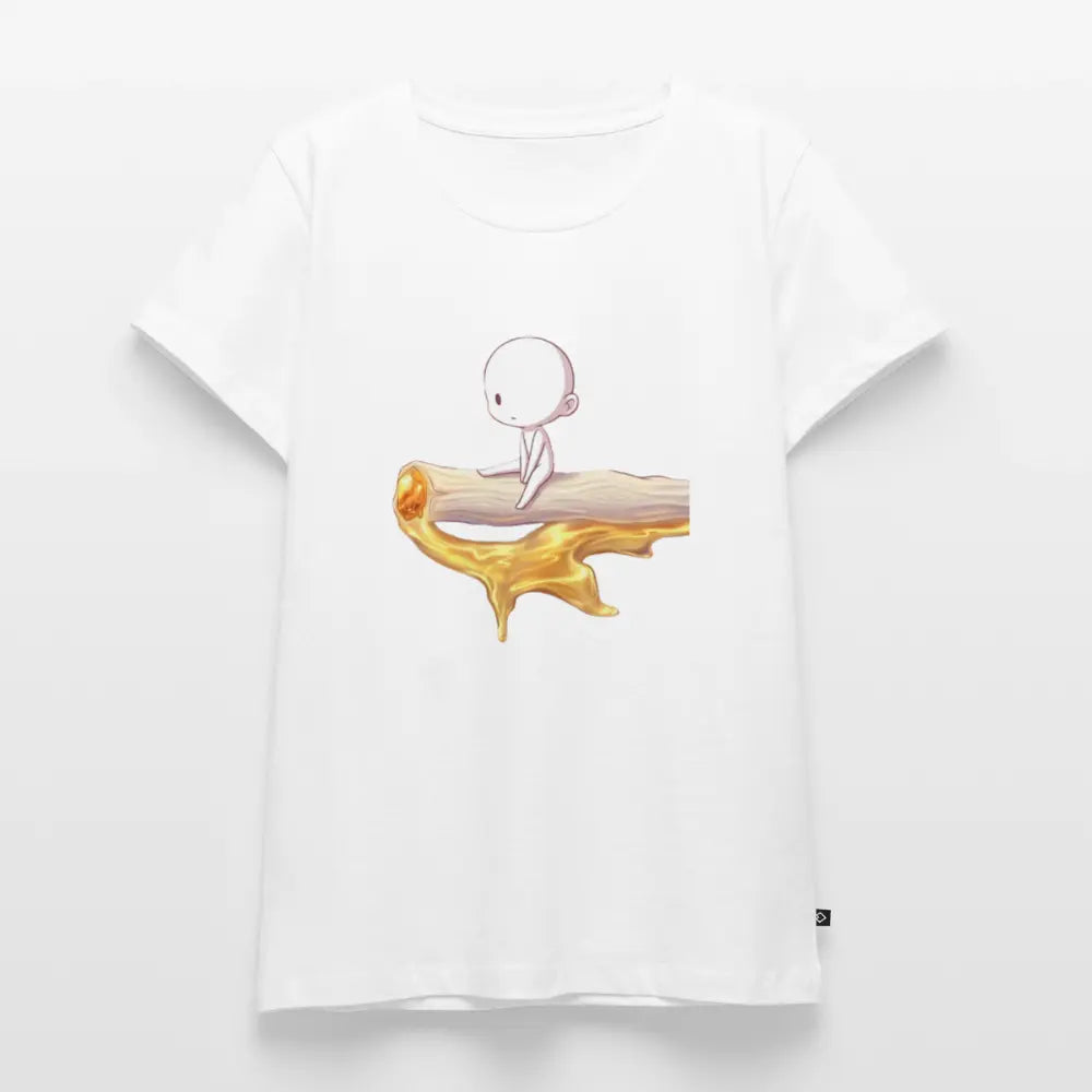 Chillin on a Joint Frauen Bio T-Shirt - Weiß