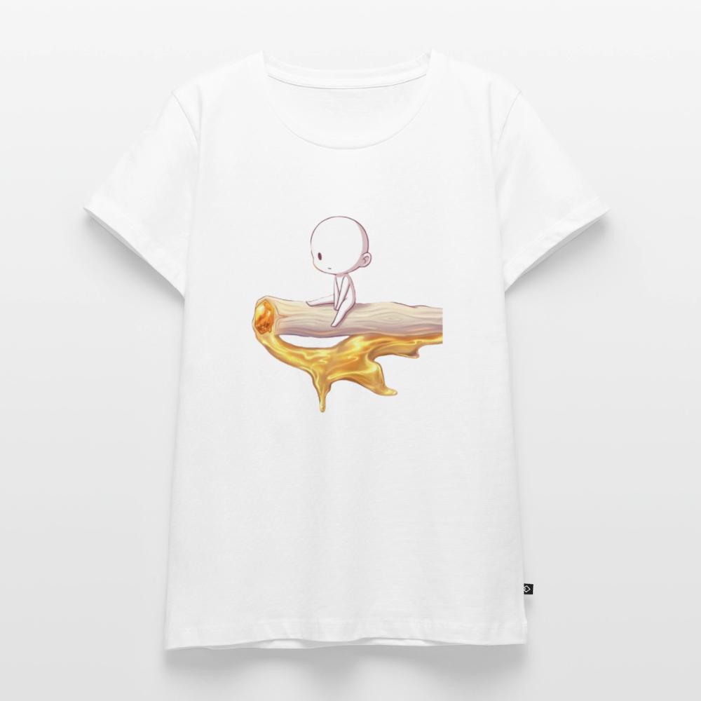 Chillin on a Joint Frauen Bio T-Shirt - Weiß