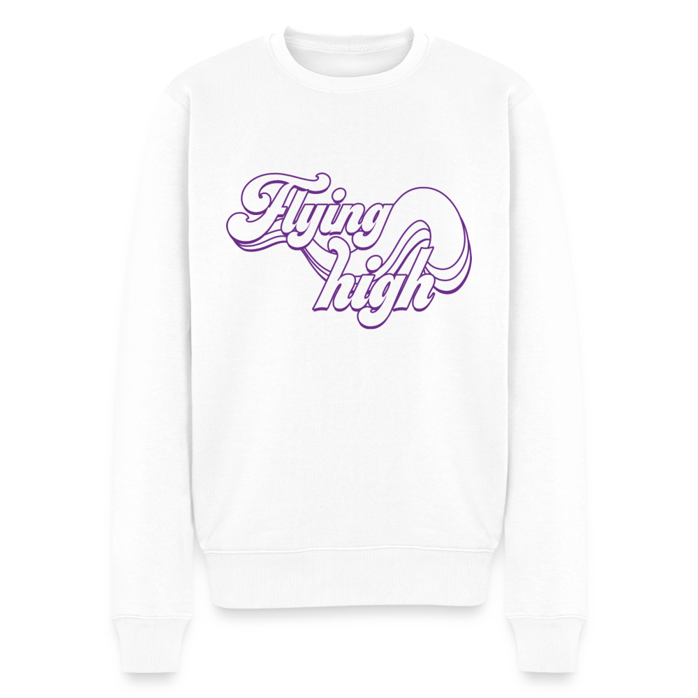 Flying High Bio Premium Pullover - Weiß