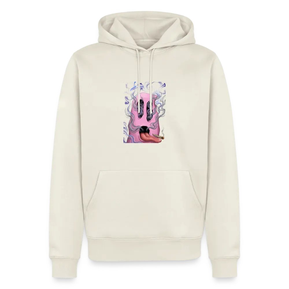 Ghostface Männer Premium Bio Hoodie - Naturweiß