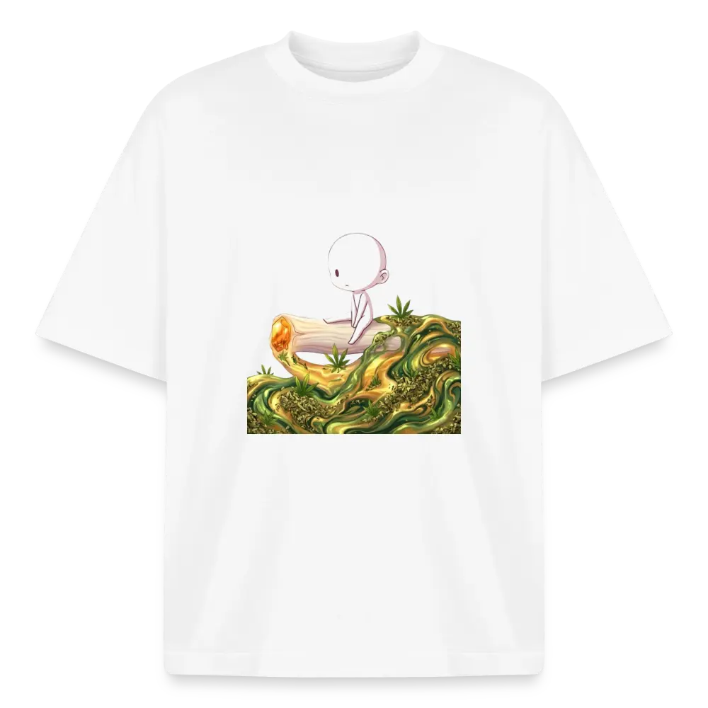 Chillin on a Joint Heavyweight BioT-Shirt - Weiß