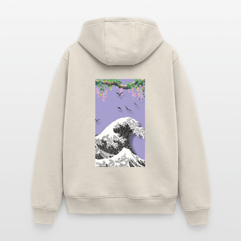 Chilllounge Special Oversized Heavyweight Unisex Hoodie - Beige