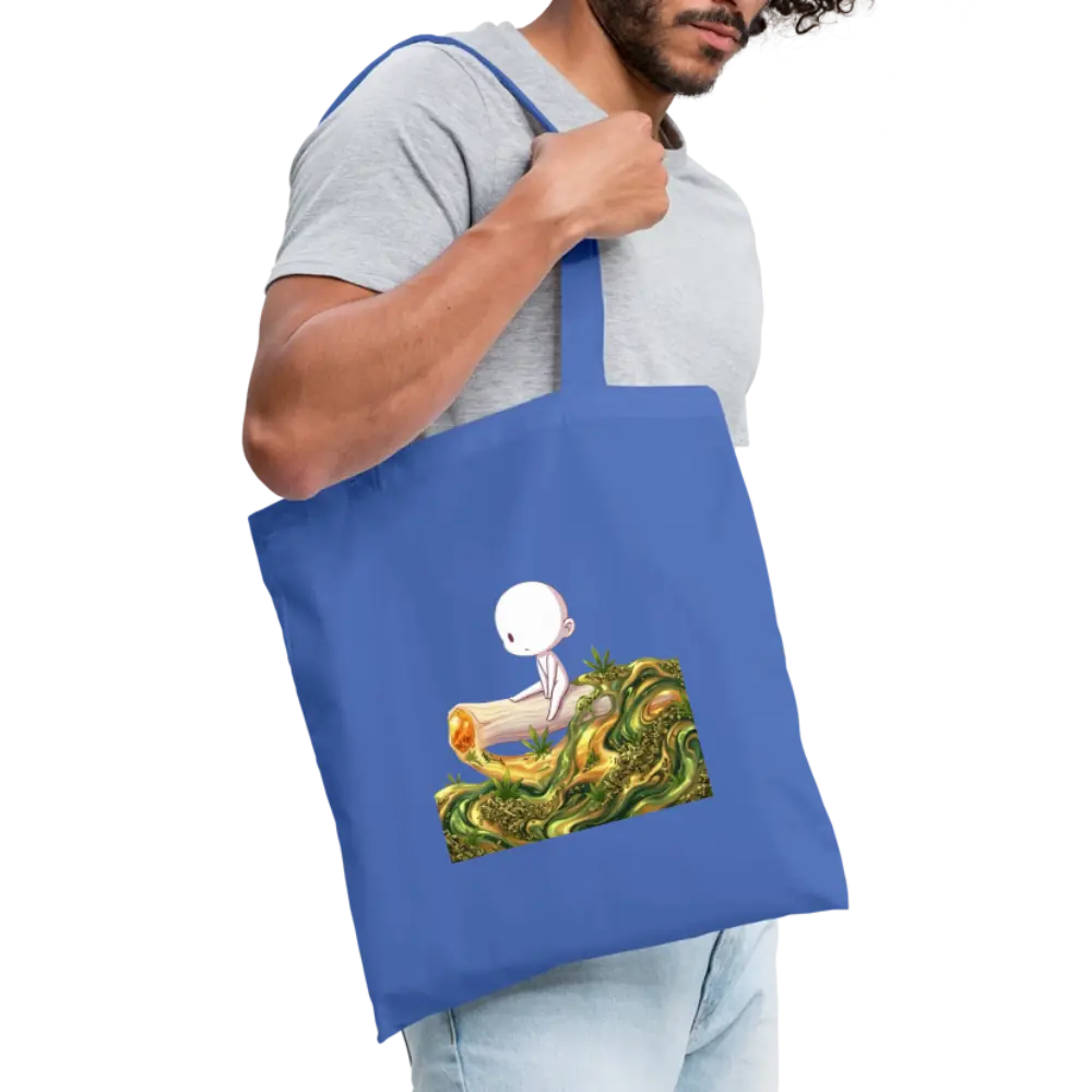 Chillin on a Joint Stoffbeutel - Hellblau