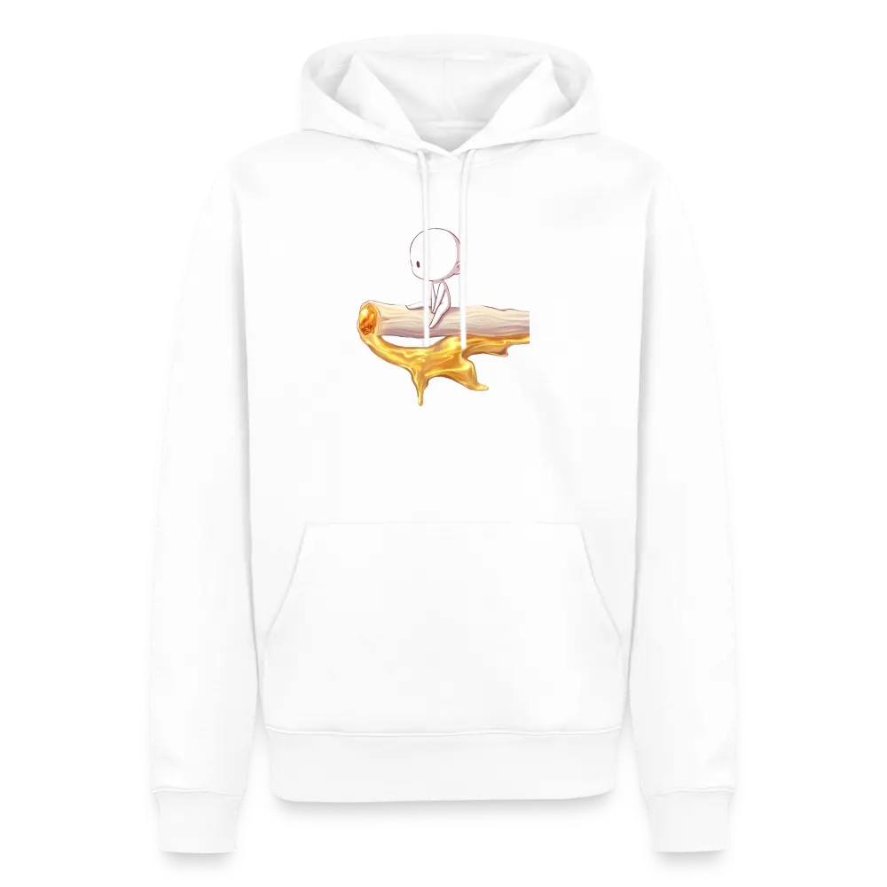 Chillin on a Joint Bio Hoodie - Weiß