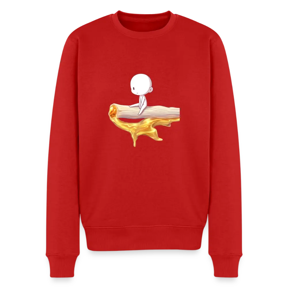 Chillin on a joint Sweatshirt - Rot