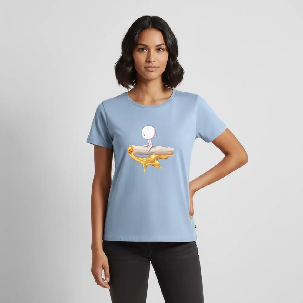 Chillin on a Joint Frauen Bio T-Shirt - Hellblau