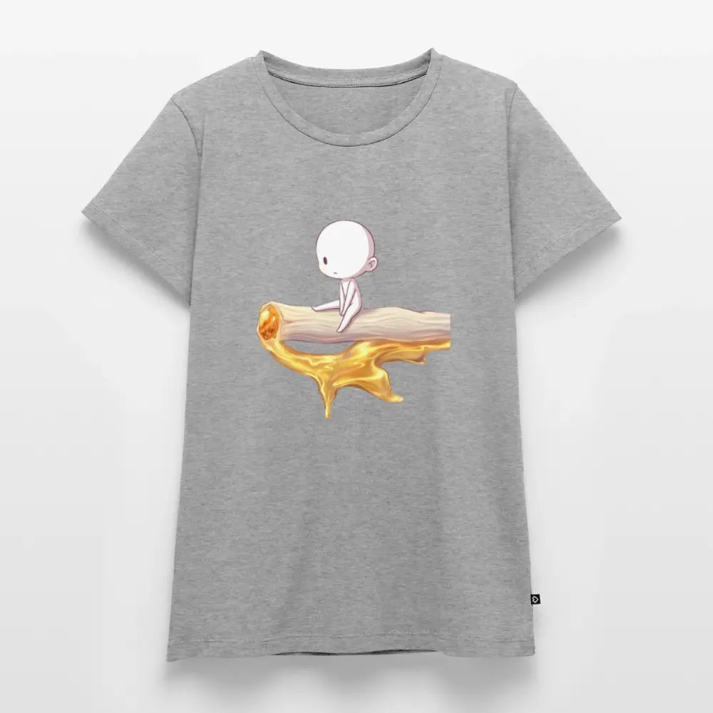 Chillin on a Joint Frauen Bio T-Shirt - Grau meliert