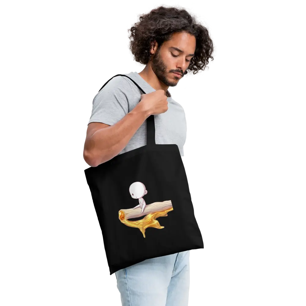 Chillin on a Joint Stoffbeutel - Schwarz