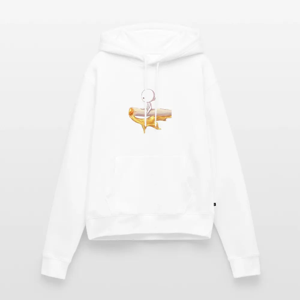 Chillin on a Joint Frauen Bio Hoodie - Weiß