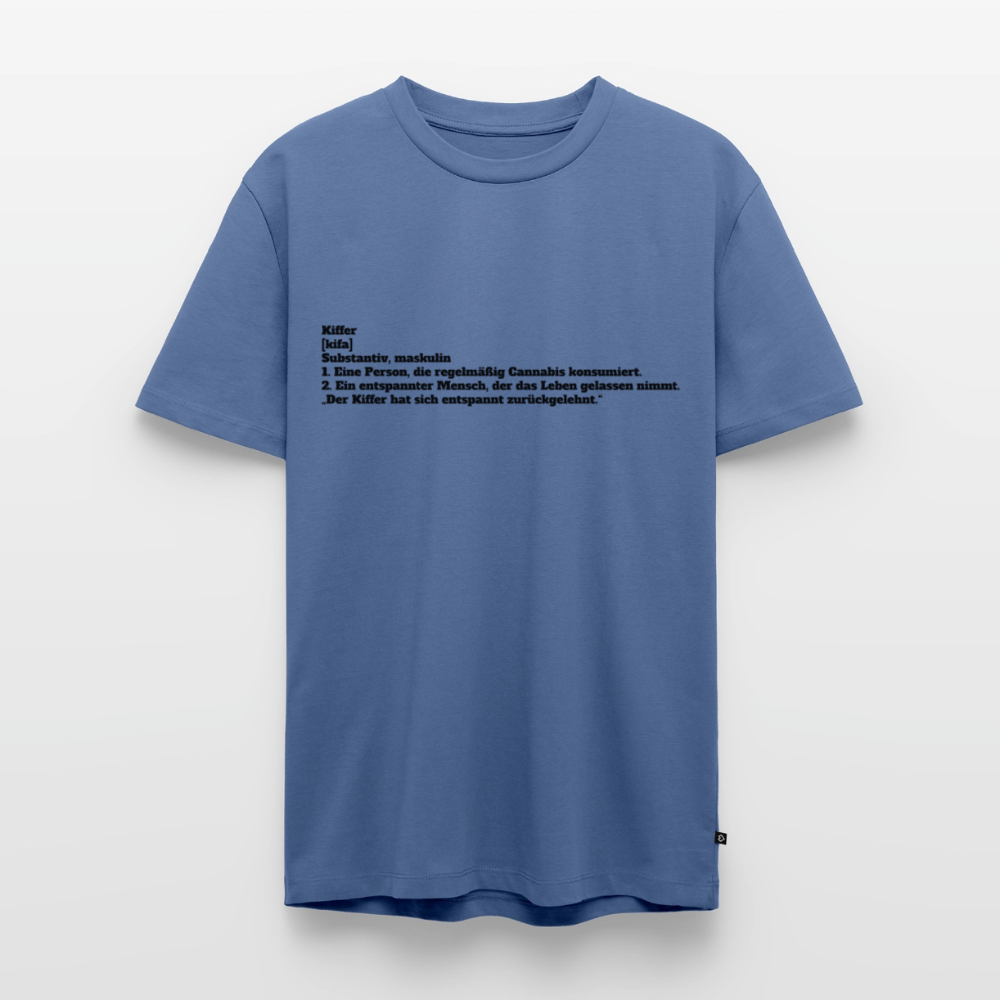,,Kiffa’‘Unisex Premium T-Shirt - Taubenblau