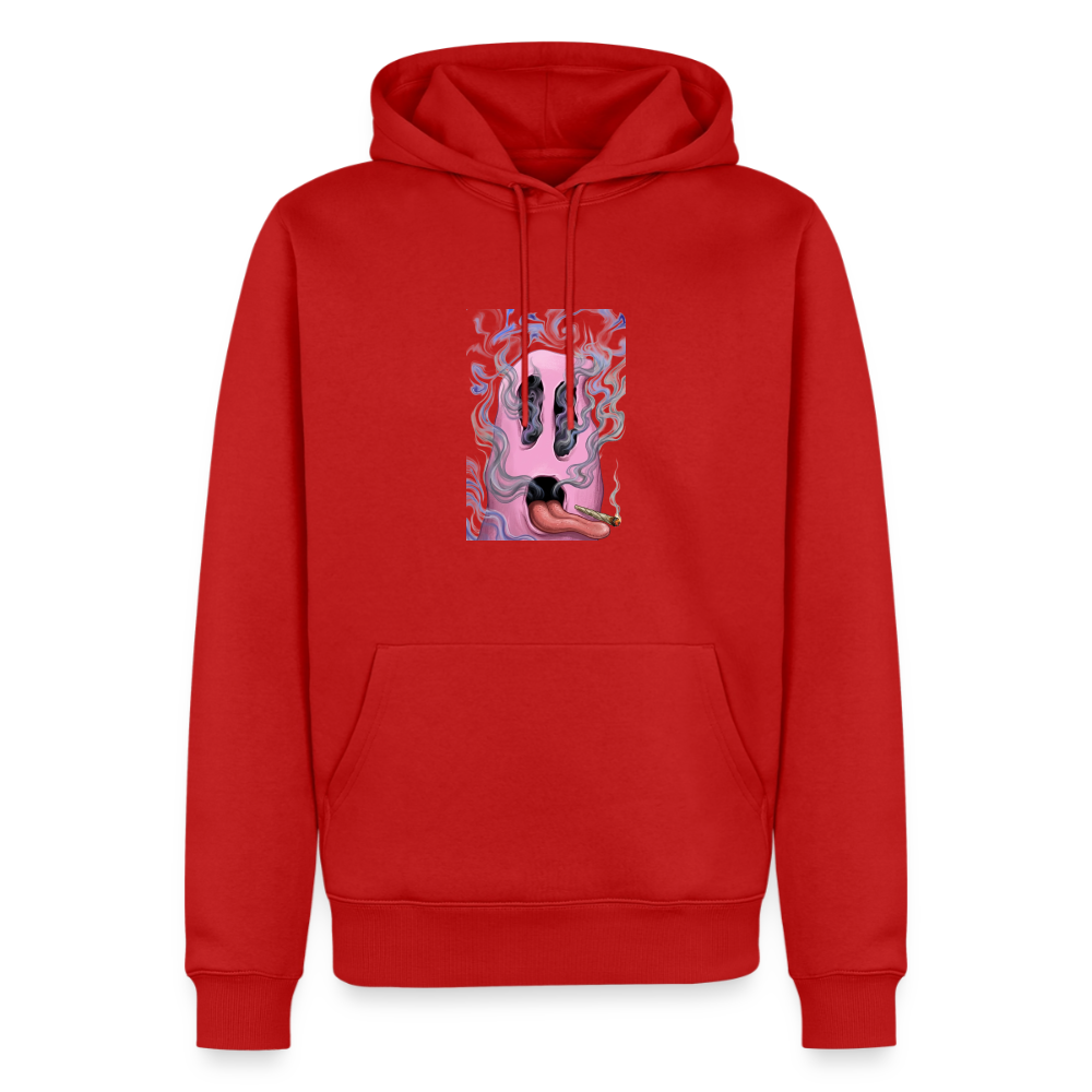 Ghostface Männer Premium Bio Hoodie - Rot