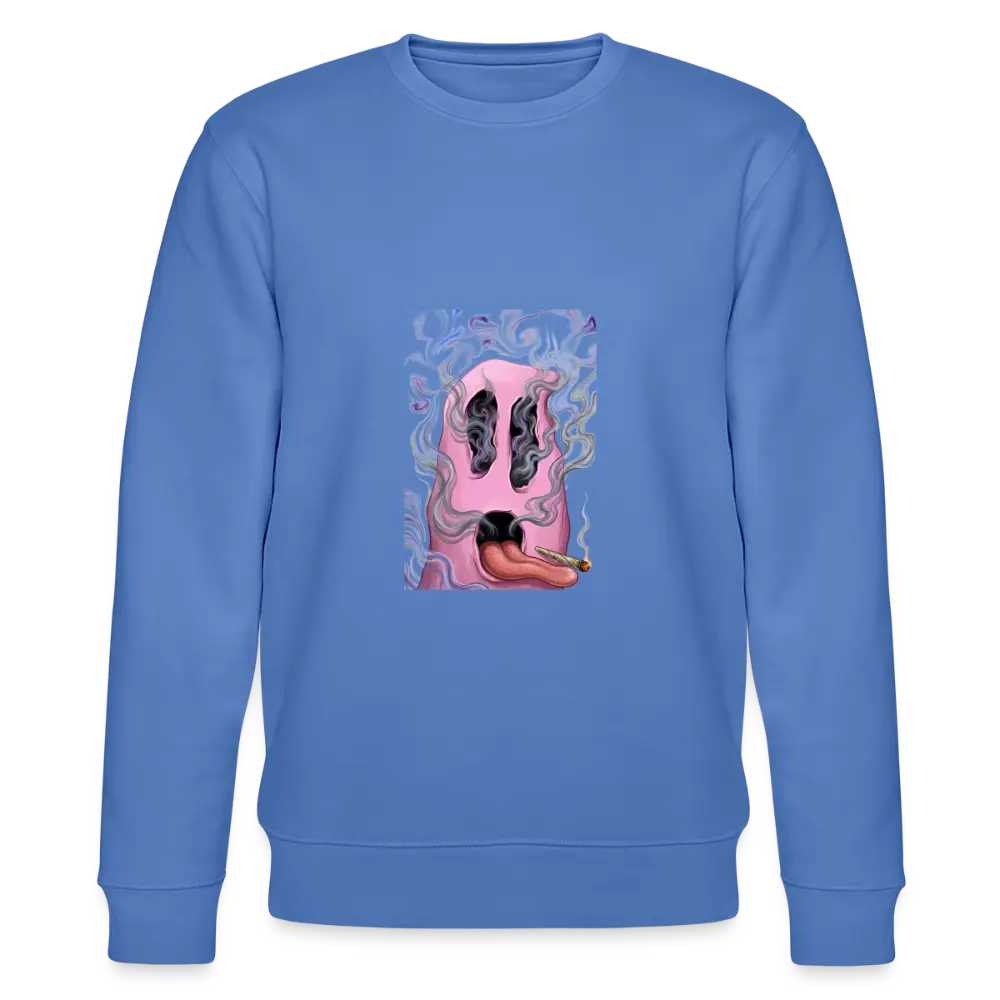 Ghostface Unisex Bio-Sweatshirt - Blau