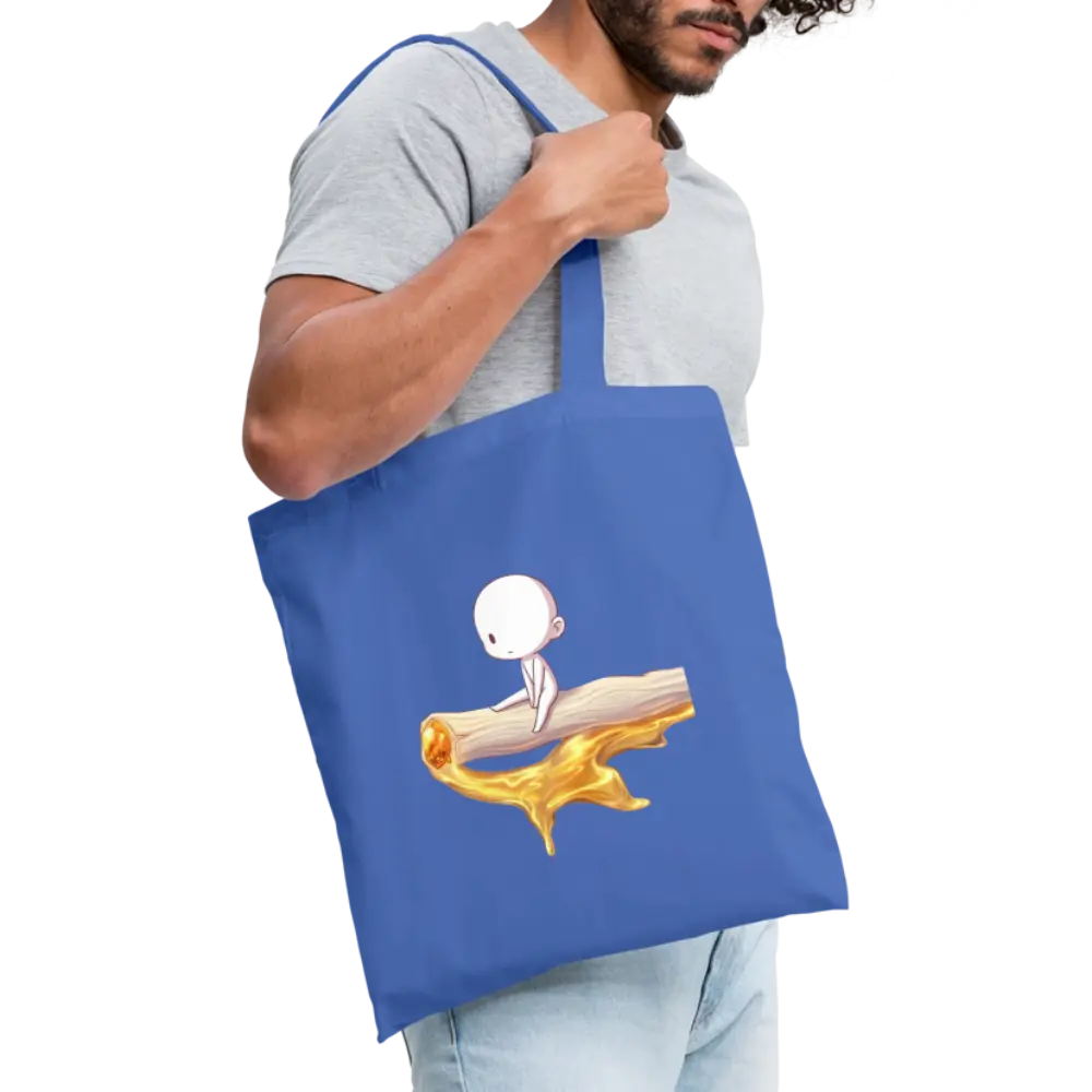 Chillin on a Joint Stoffbeutel - Hellblau