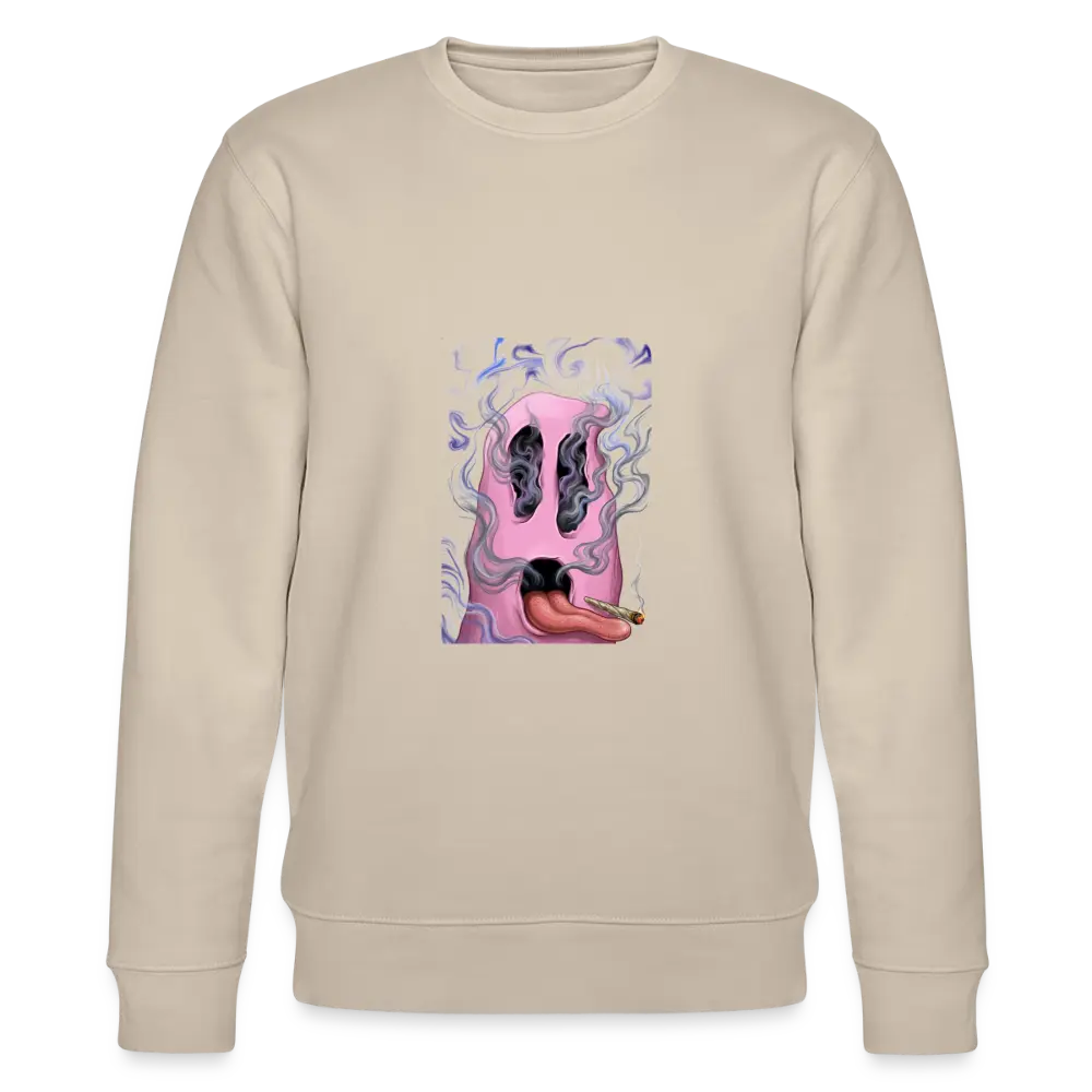 Ghostface Unisex Bio-Sweatshirt - Beige