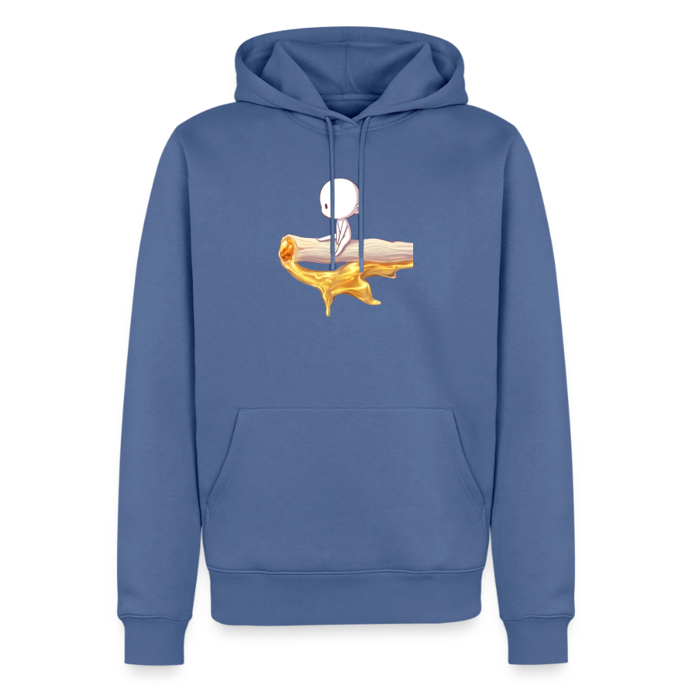 Chillin on a Joint Bio Hoodie - Taubenblau