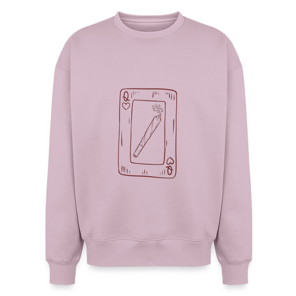 Oversized Heavyweight Unisex Sweatshirt - Altrosa