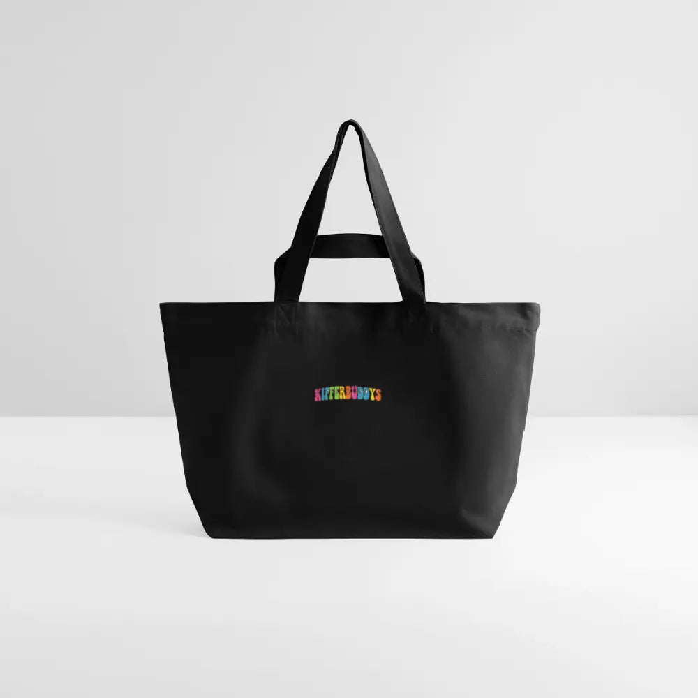 Chillin on a Joint Recycelte Shopping Bag - Schwarz