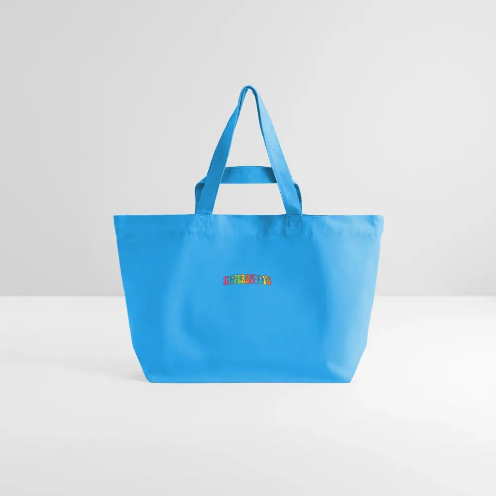Chillin on a Joint Recycelte Shopping Bag - Aquablau