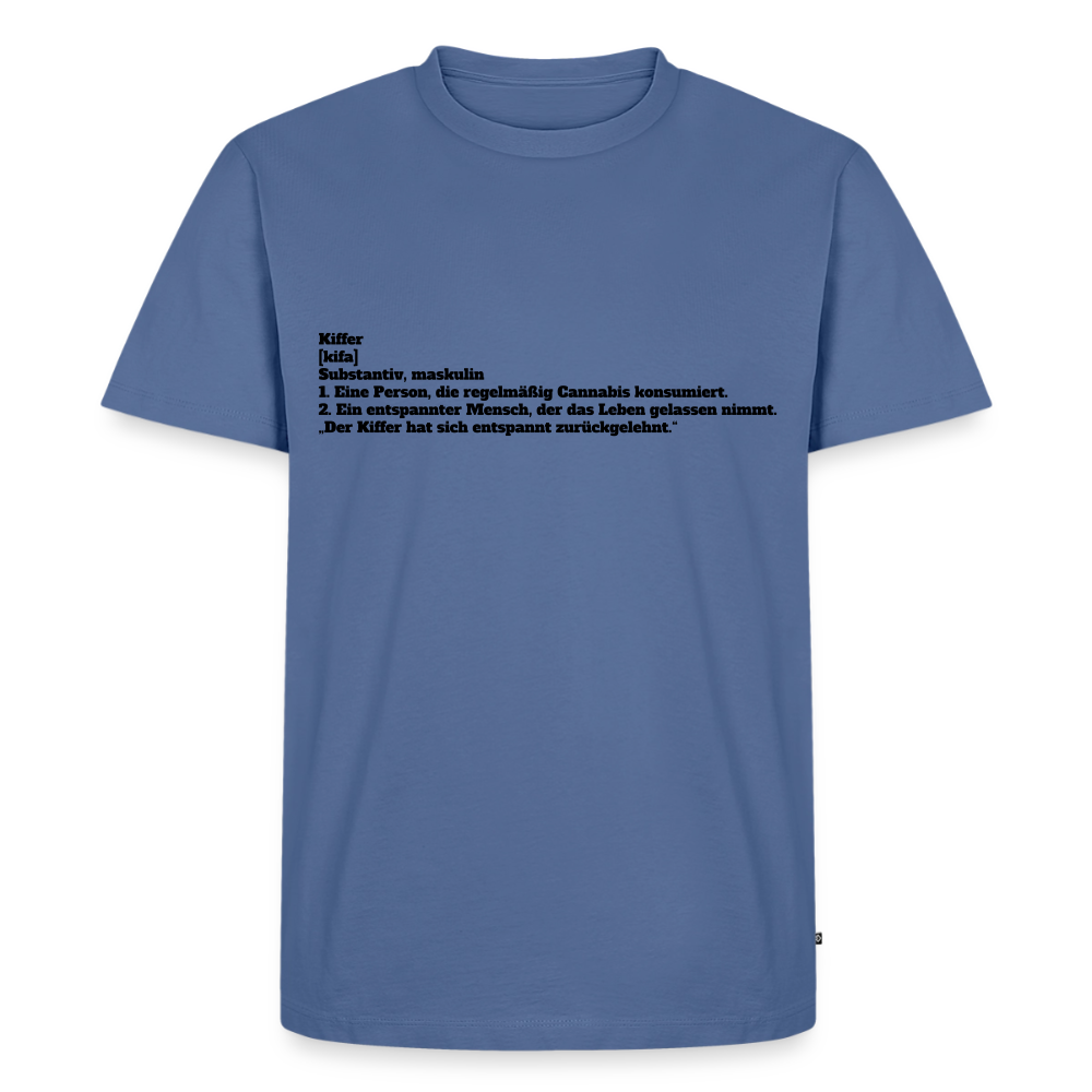 ,,Kiffa’‘Unisex Premium T-Shirt - Taubenblau